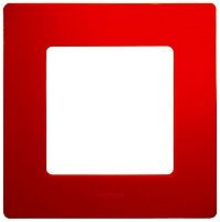 Рамка универсальная Legrand Etika 1-м. красный  картинка